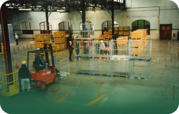 Logis opleidingscentrum in badzaal Mijn van Winterslag